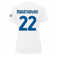 Inter Milan Henrikh Mkhitaryan #22 Vieraspaita Naiset 2023-24 Lyhythihainen